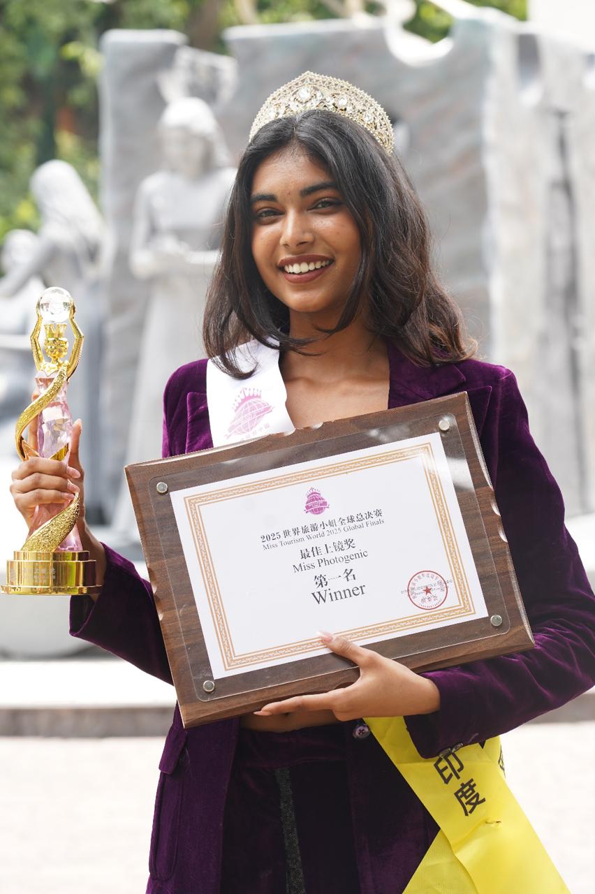 Ms. Jaanvi Mishra - Miss Photogenic 2025 Winner